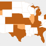 State Criminal Background Check Map
