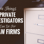 Private Invesitgators Law Firms